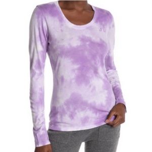 Sundry Tie Dye Round Neck Long Sleeve T-Shirt, NWT